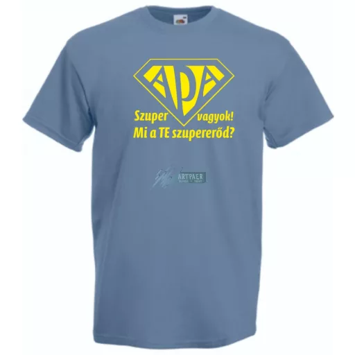 Szuper Apa vagyok! férfi rövid ujjú póló