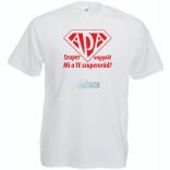 Szuper Apa vagyok! férfi rövid ujjú póló