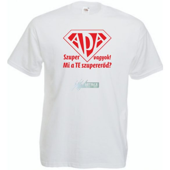 Szuper Apa vagyok! férfi rövid ujjú póló