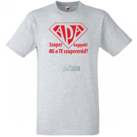 Szuper Apa vagyok! férfi rövid ujjú póló