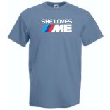 Szeret engem - Auto fan férfi rövid ujjú póló