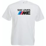 Szeret engem - Auto fan férfi rövid ujjú póló