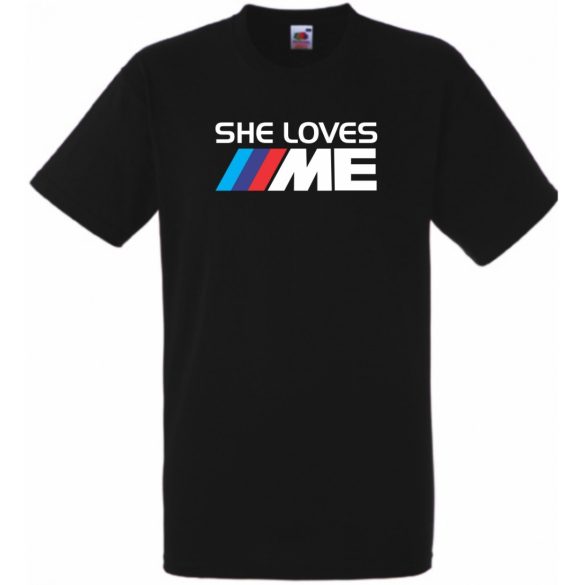 Szeret engem - Auto fan férfi rövid ujjú póló