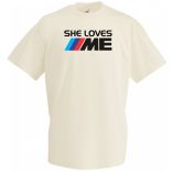 Szeret engem - Auto fan férfi rövid ujjú póló