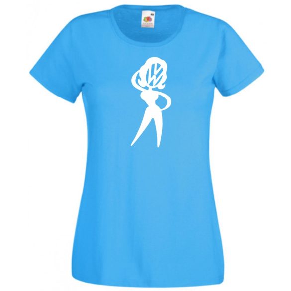 VW Girls auto fan női rövid ujjú póló
