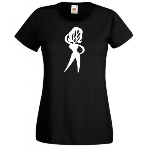 VW Girls auto fan női rövid ujjú póló