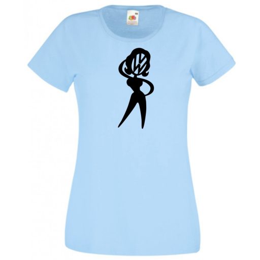 VW Girls auto fan női rövid ujjú póló