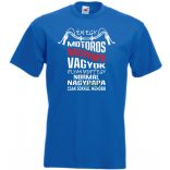 Motoros Nagypapa férfi rövid ujjú póló
