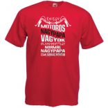 Motoros Nagypapa férfi rövid ujjú póló