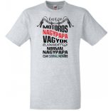 Motoros Nagypapa férfi rövid ujjú póló