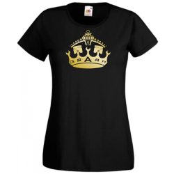 Ez király - Auto fan Audi korona női rövid ujjú póló