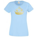 Ez király - Auto fan Audi korona női rövid ujjú póló