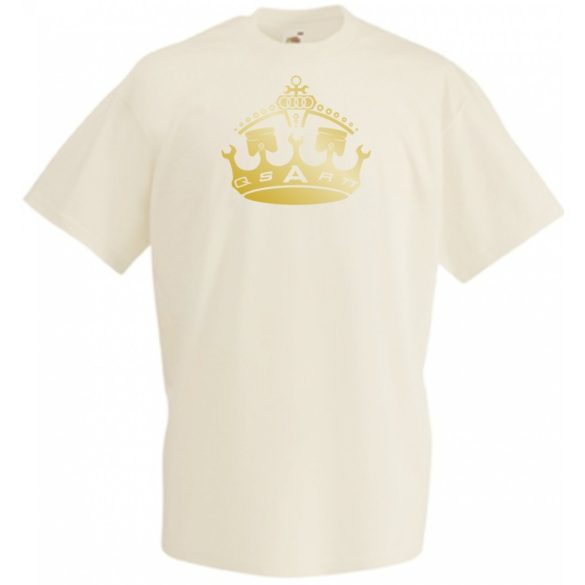 Ez király - Auto fan Audi korona férfi rövid ujjú póló