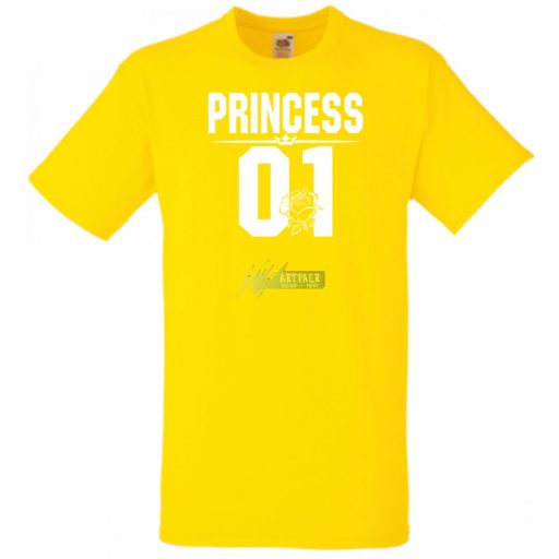 Páros póló – Princess gyerek rövid ujjú póló