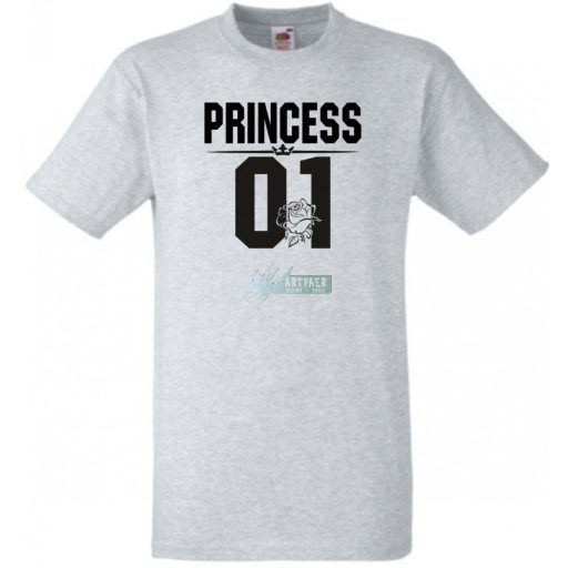 Páros póló – Princess gyerek rövid ujjú póló