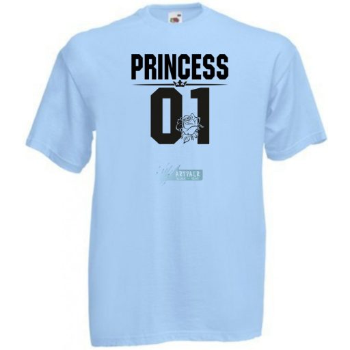 Páros póló – Princess gyerek rövid ujjú póló