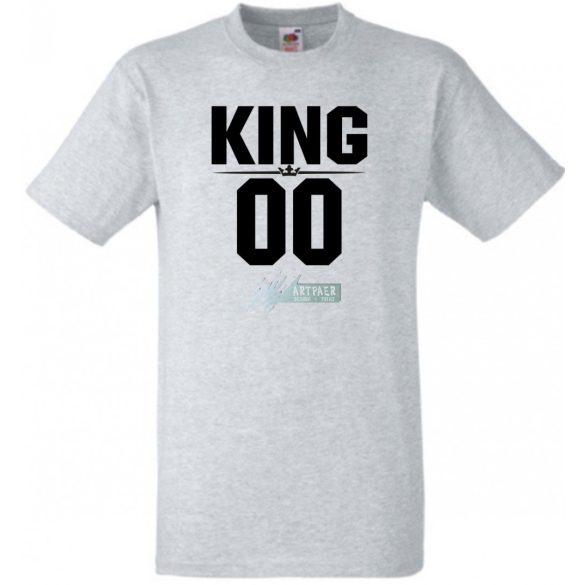 Páros póló - King férfi rövid ujjú póló