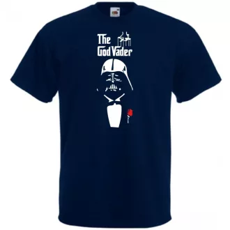 Humor - GodVader férfi rövid ujjú póló
