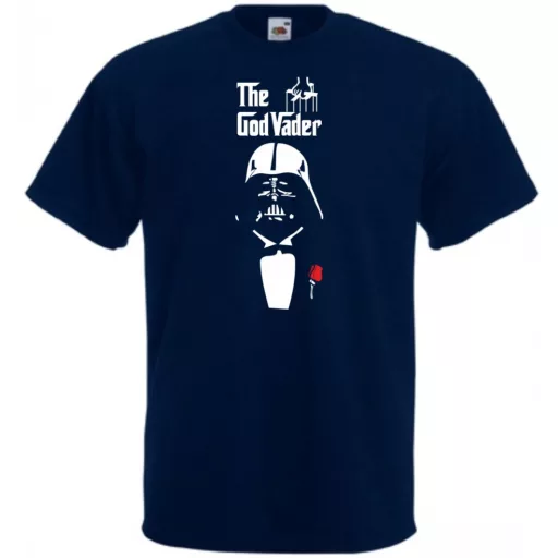 Humor - GodVader férfi rövid ujjú póló