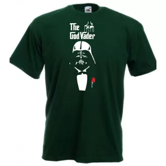 Humor - GodVader férfi rövid ujjú póló