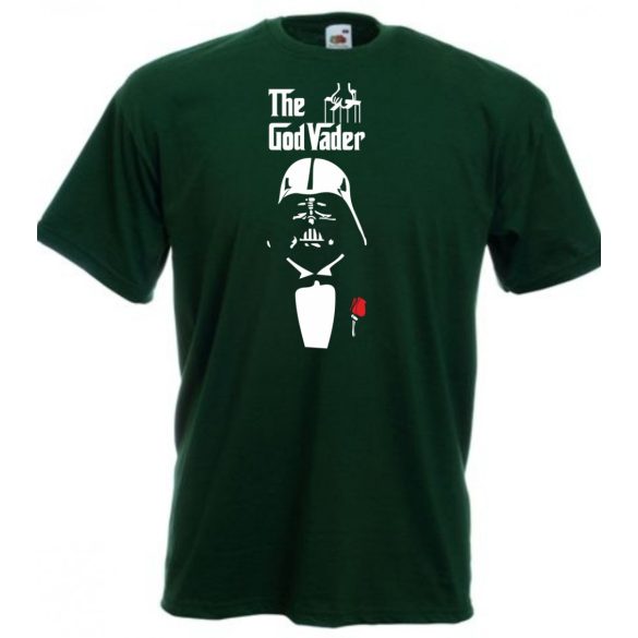Humor - GodVader férfi rövid ujjú póló