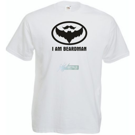 I'm Beardman férfi rövid ujjú póló