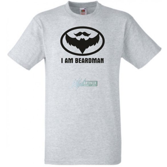 I'm Beardman férfi rövid ujjú póló