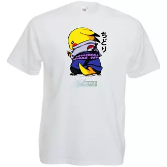 Funny Anime Naruto Pikachu gyerek rövid ujjú póló