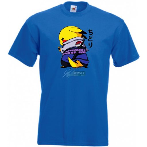 Funny Anime Naruto Pikachu gyerek rövid ujjú póló