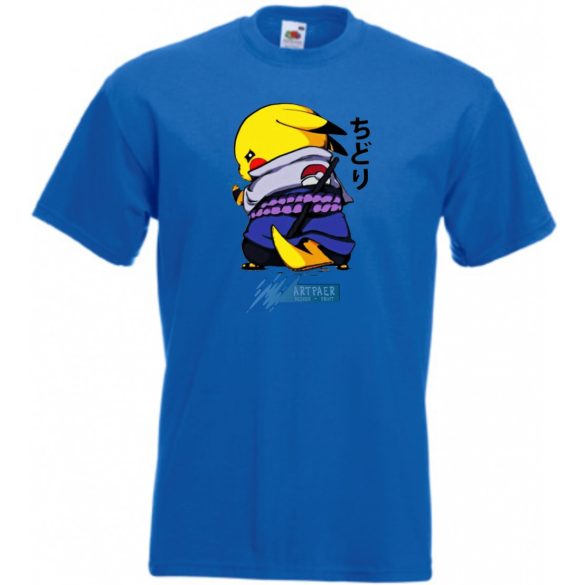 Funny Anime Naruto Pikachu gyerek rövid ujjú póló