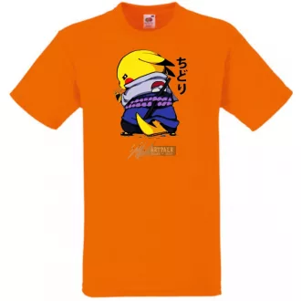 Funny Anime Naruto Pikachu gyerek rövid ujjú póló