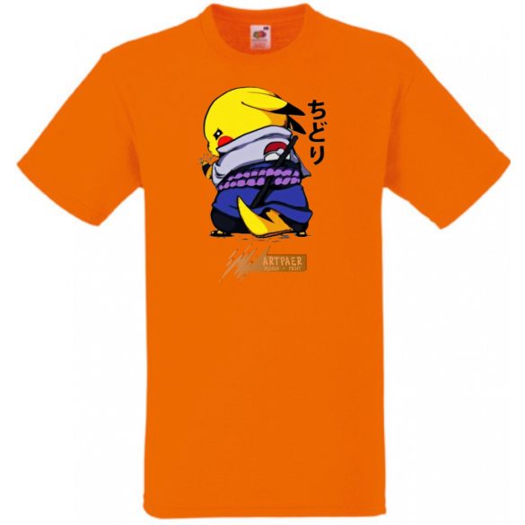 Funny Anime Naruto Pikachu gyerek rövid ujjú póló