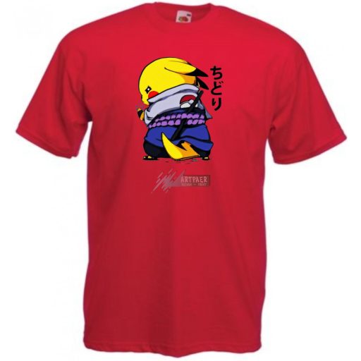 Funny Anime Naruto Pikachu gyerek rövid ujjú póló