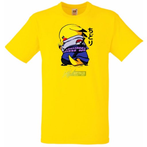 Funny Anime Naruto Pikachu gyerek rövid ujjú póló