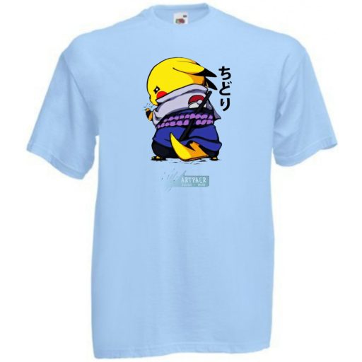 Funny Anime Naruto Pikachu gyerek rövid ujjú póló