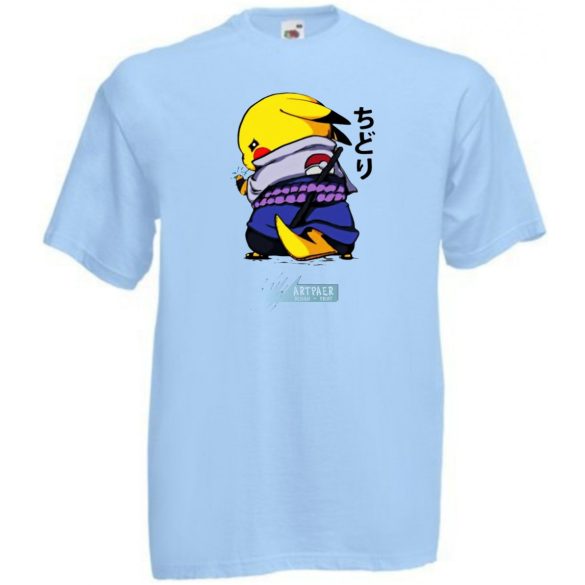 Funny Anime Naruto Pikachu gyerek rövid ujjú póló