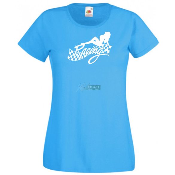 Funny Racing Girl női rövid ujjú póló