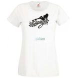 Funny Racing Girl női rövid ujjú póló