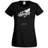 Funny Racing Girl női rövid ujjú póló