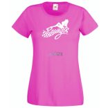 Funny Racing Girl női rövid ujjú póló