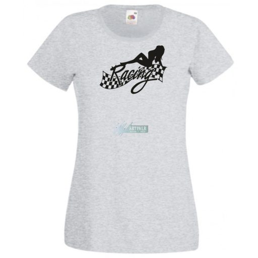 Funny Racing Girl női rövid ujjú póló