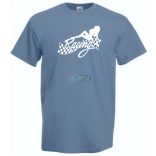 Funny Racing Girl férfi rövid ujjú póló