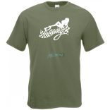 Funny Racing Girl férfi rövid ujjú póló