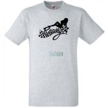 Funny Racing Girl férfi rövid ujjú póló