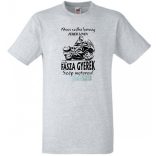 Nincs szőke herceg - szép motoron férfi rövid ujjú póló