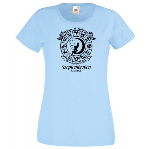 Minden nő különleges - Szeptember női rövid ujjú póló