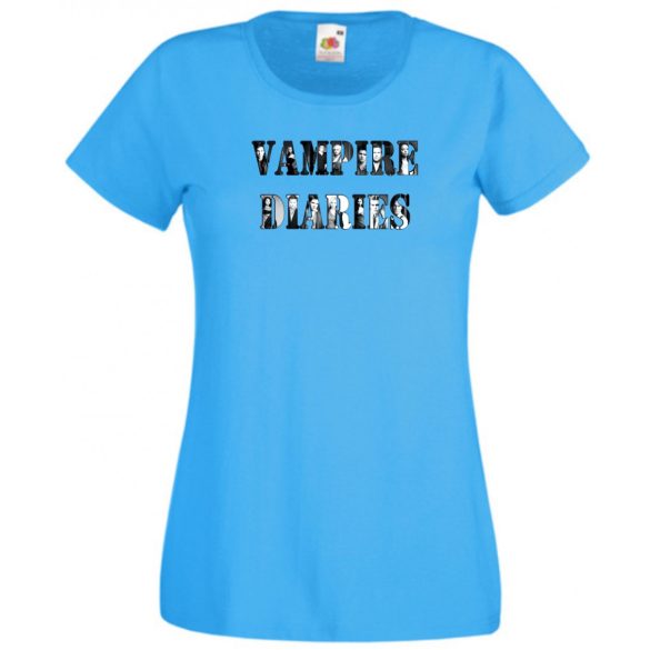 Vámpírnaplók női rövid ujjú póló