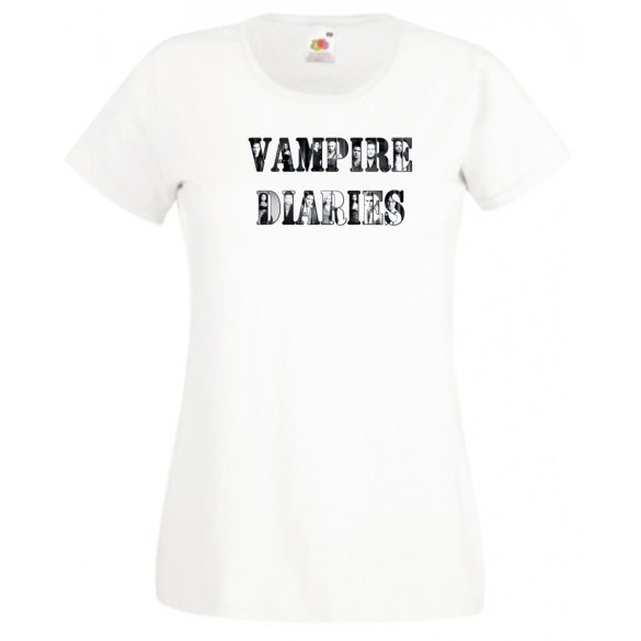 Vámpírnaplók női rövid ujjú póló