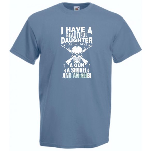 Van egy csinos lányom -B férfi rövid ujjú póló