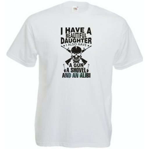 Van egy csinos lányom -B férfi rövid ujjú póló